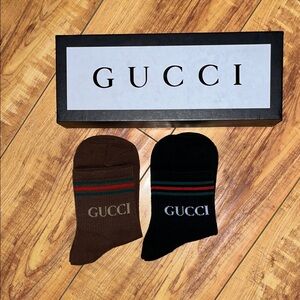 Bundle of 2 Fashion Socks with a box for women size small